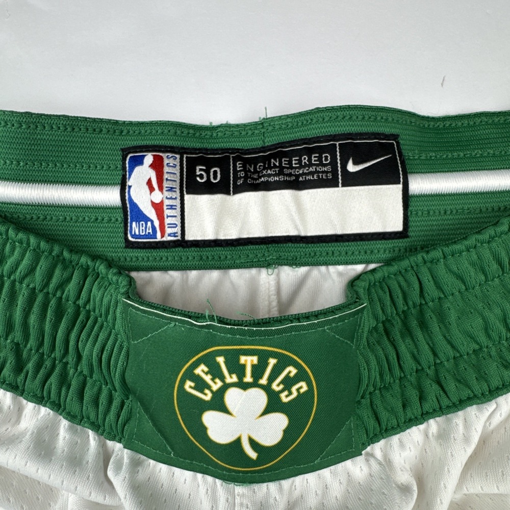 Nike NBA Boston Celtics 2017-18 City Edition Swingman Shorts NWT 3XL 912078-100 - Picture 4 of 14